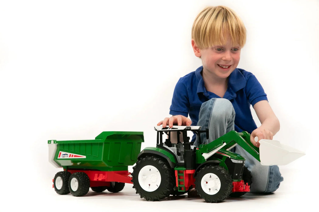 Bruder Roadmax Tractor with Tipping Trailer