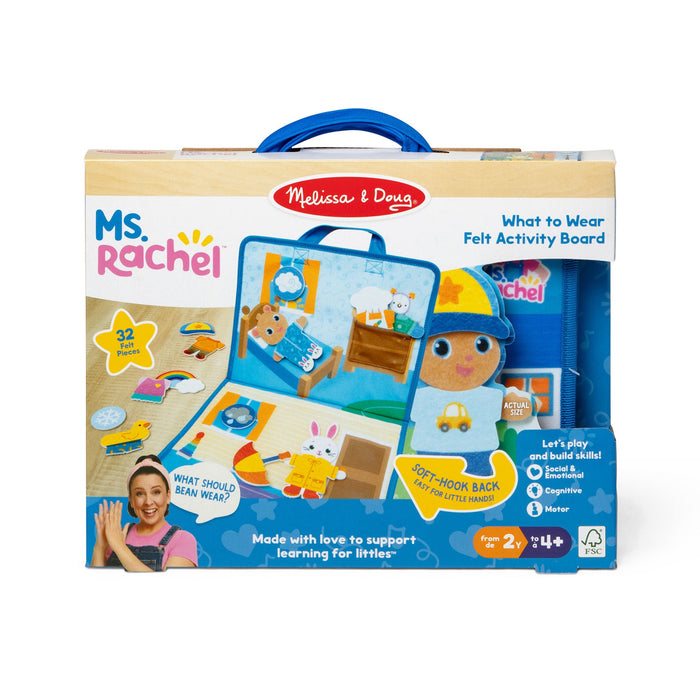 Ms. Rachel-What to Wear Felt Activity Board