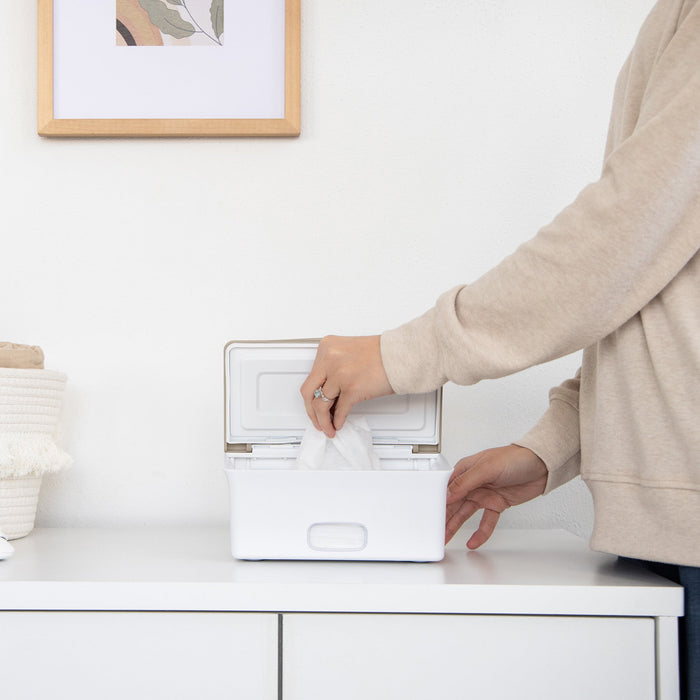 Ubbi Taupe Wipes Dispenser