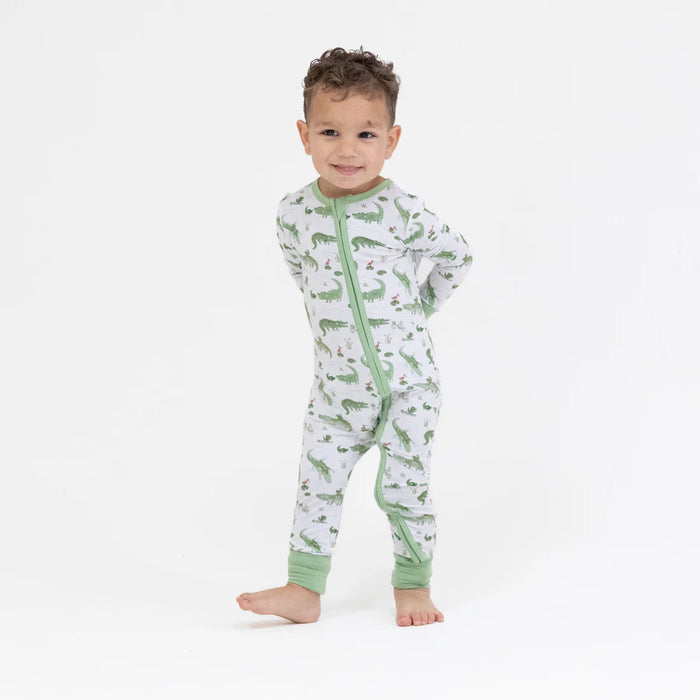 Angel Dear Crayons Alligators Romper