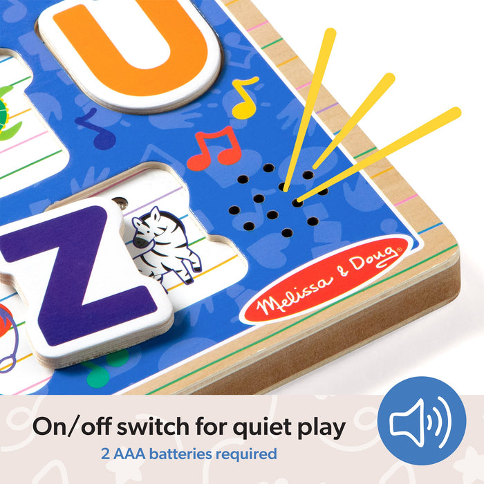 Ms. Rachel Wooden Alphabet Phonics Puzzle