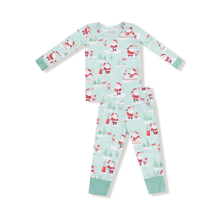 Angel Dear Golfing Santa and Elves L/S Loungewear Set