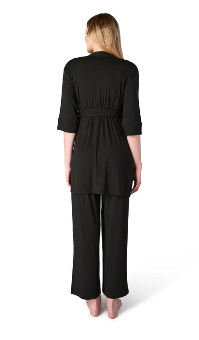 Everly Grey Analise 5-Piece PJ Set | Black