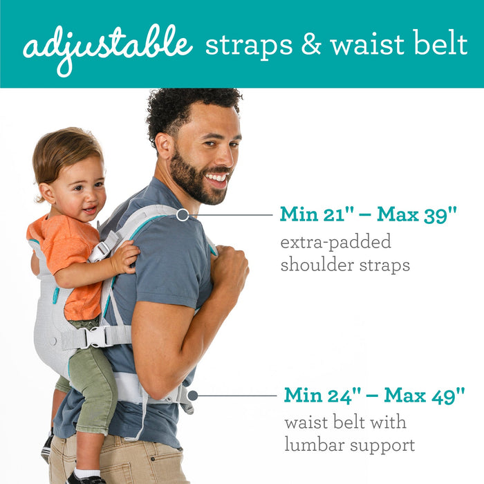 Infantino Flip 4-in-1 Light & Airy Convertible Carrier