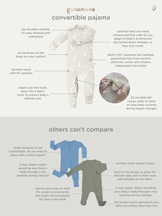 Gunamuna Construction Convertible Pajama