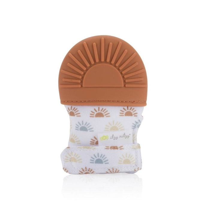 Itzy Ritzy Itzy Mitten | Terracotta Sunrise