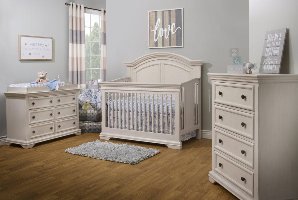 Kerry High Arch Crib - Brushed Ivory (Portofino)