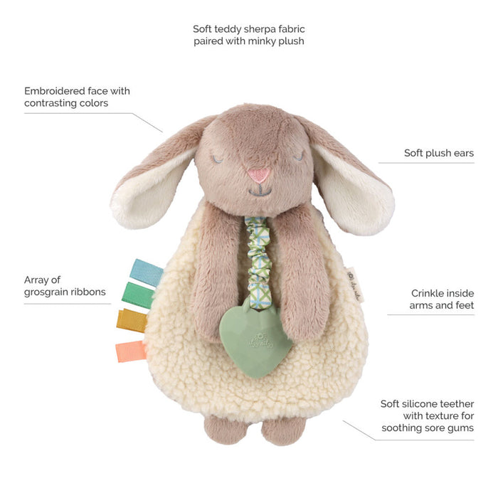 Itzy Ritzy Itzy Lovey Plush And Teether Toy | Billie the Bunny