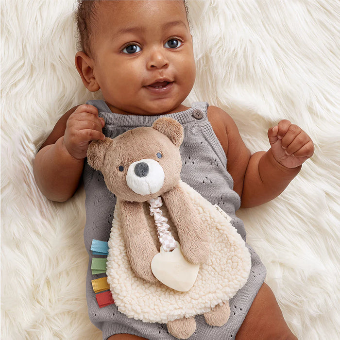 Itzy Ritzy Lovey Plush and Teether Toy | Theo the Bear