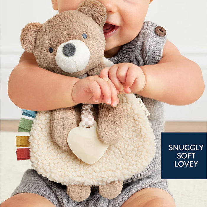 Itzy Ritzy Lovey Plush and Teether Toy | Theo the Bear