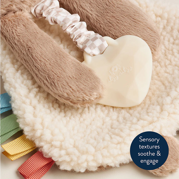 Itzy Ritzy Lovey Plush and Teether Toy | Theo the Bear