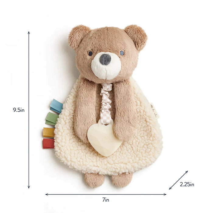 Itzy Ritzy Lovey Plush and Teether Toy | Theo the Bear