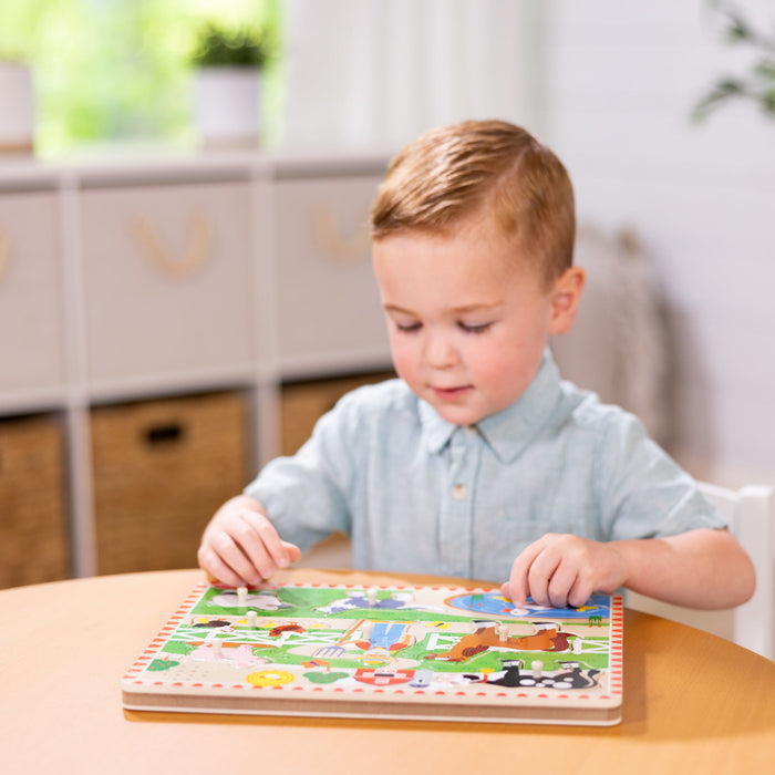 Melissa & Doug Old MacDonald’s Farm Sound Puzzle