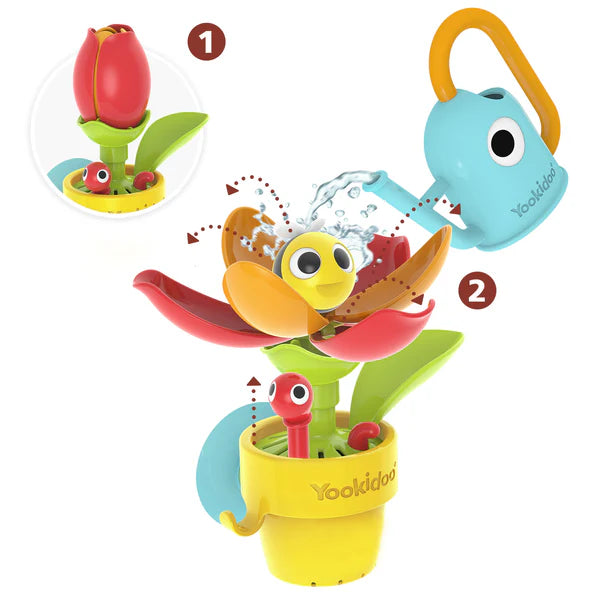 Yookidoo Peek A Bee Tub Flower - Cullen's Babyland & Playland