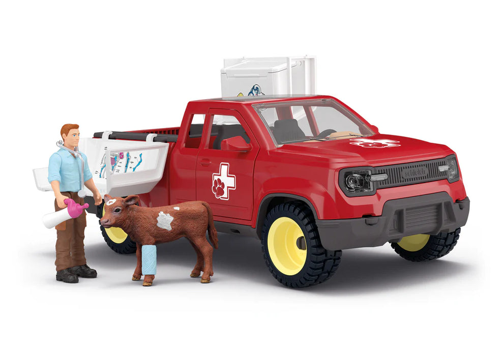 Farm World Veterinarian Pick up at the Farm