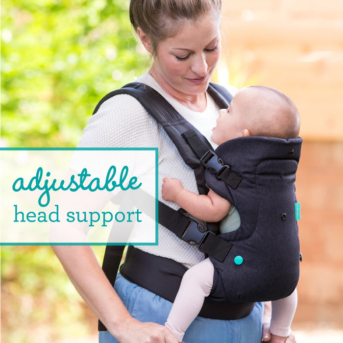 Infantino Flip 4-in-1 Convertible Carrier, Black