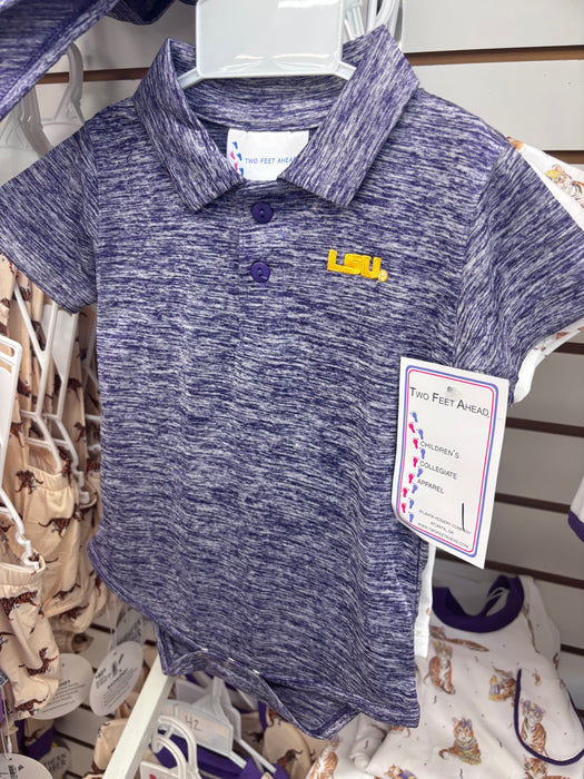 Atlanta Hosiery LSU Spacedye Golf Creeper