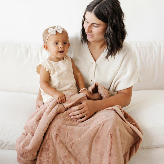 Saranoni Rosy Lush Receiving Blanket