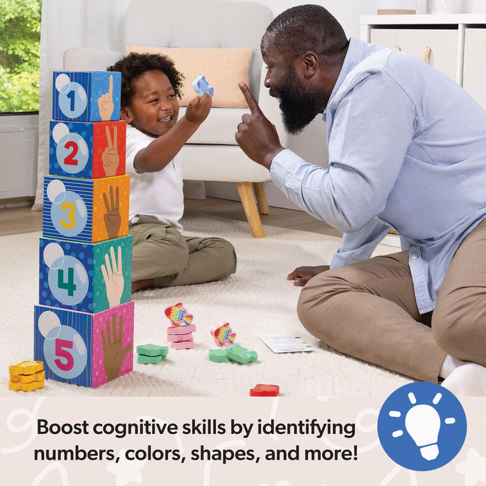 Ms. Rachel Sort & Count Nesting Blocks