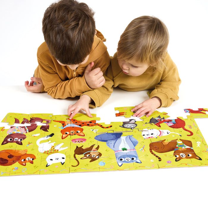 Banana Panda I Love Cats Puzzle