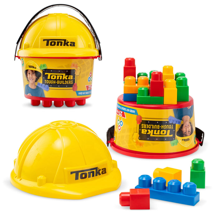 Tonka Tough Builders Hard Hat & Bucket Set