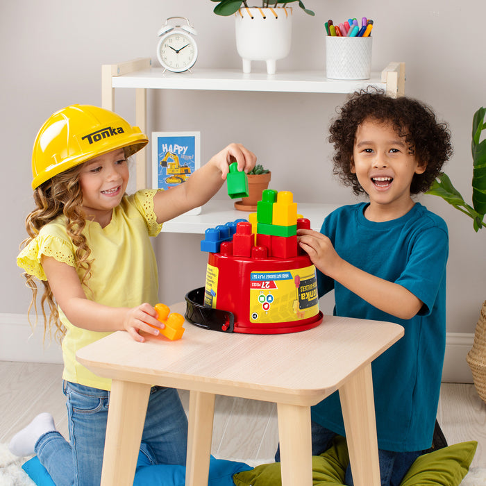 Tonka Tough Builders Hard Hat & Bucket Set
