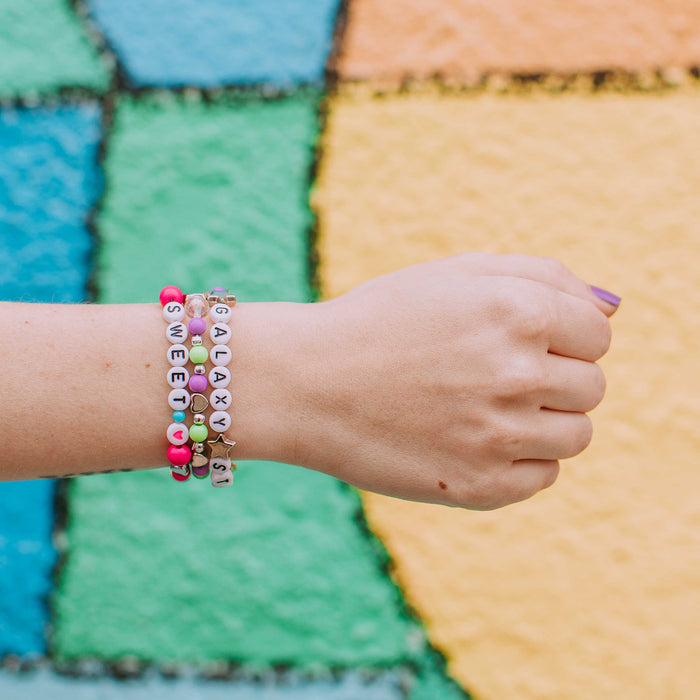 Make it Real Block N Rock Charm Bracelets