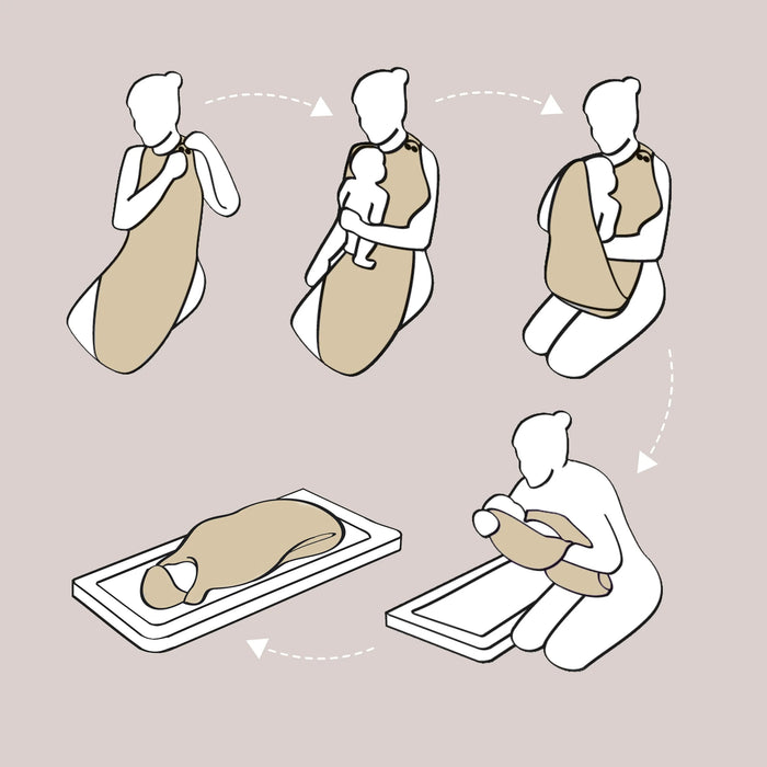 Sweet Dreams Inc Cuddledry Handsfree Baby Towel