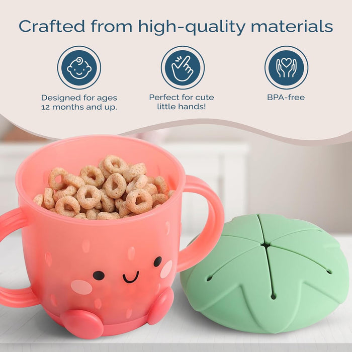 Itzy Ritzy Itzy Snack Cup Strawberry