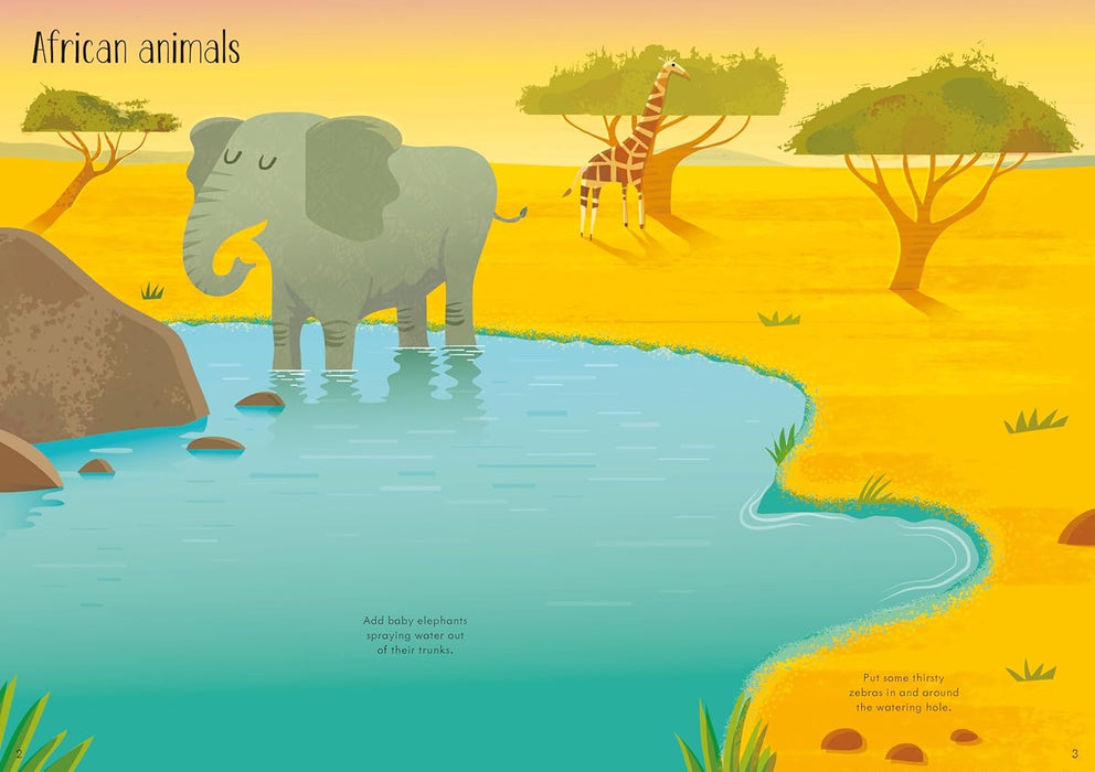 Harper Collins Little First Stickers Animals
