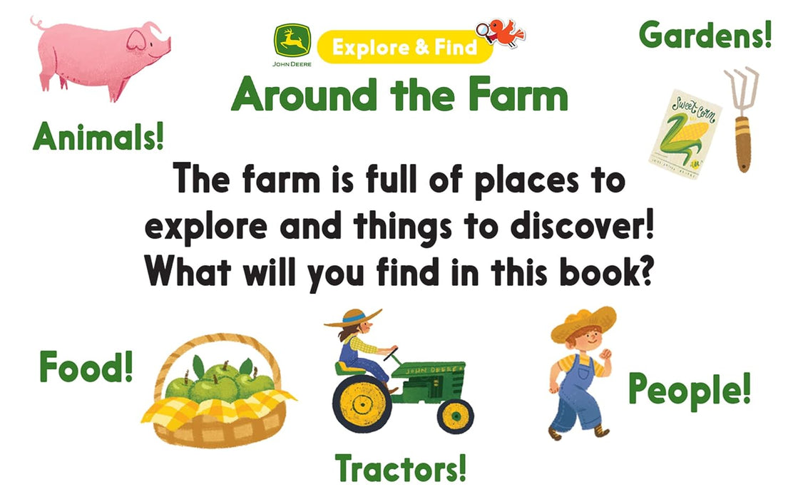 John Deere Around the Farm Book