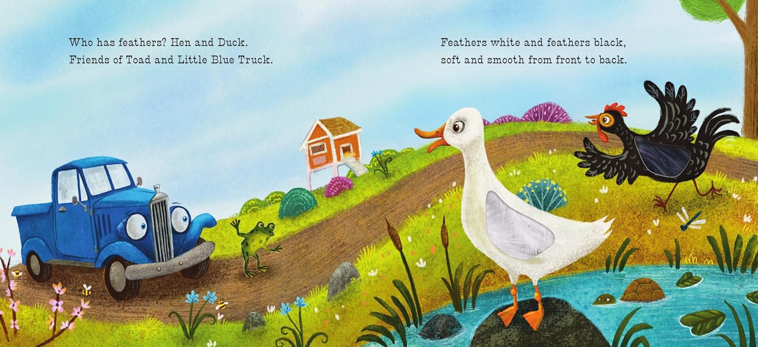 Harper Collins The Little Blue Truck Feeling Happy Book