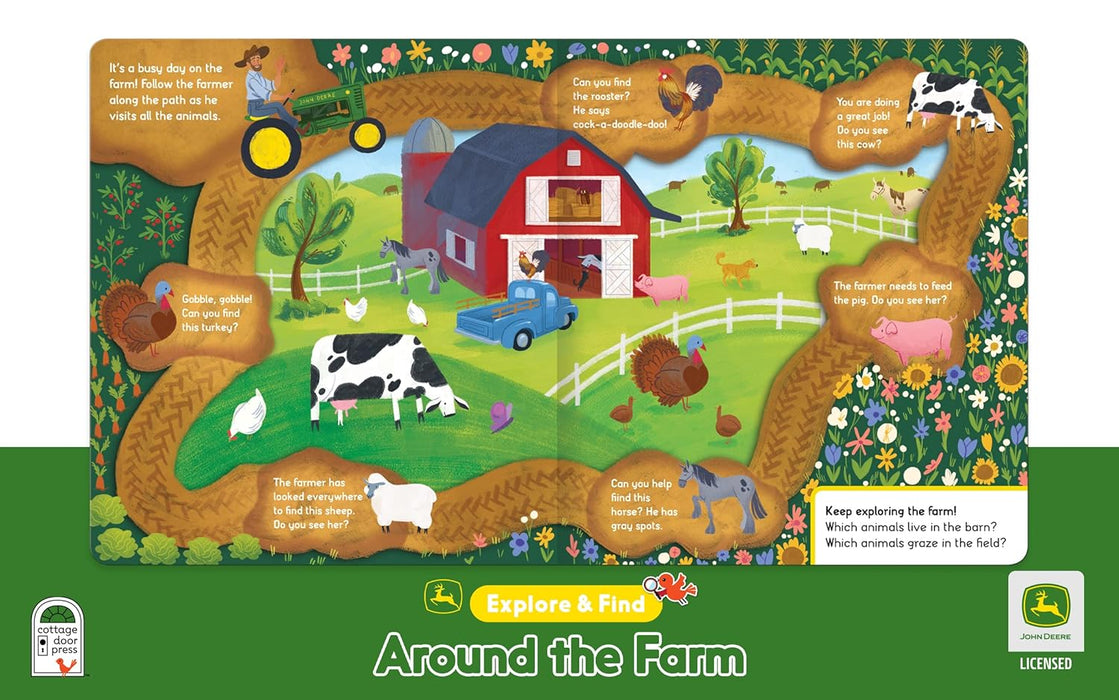 John Deere Around the Farm Book