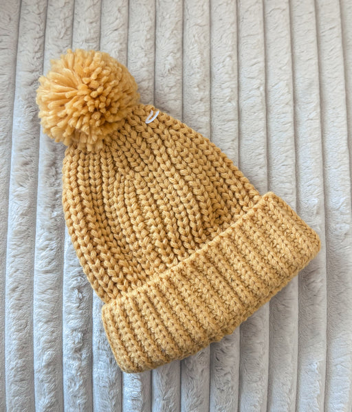 Brixy/Sugar & Maple Knit Pompom Hat - Cullen's Babyland & Playland