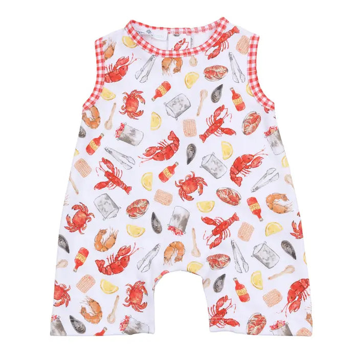Magnolia Baby Crawfish Season Short Playsuit