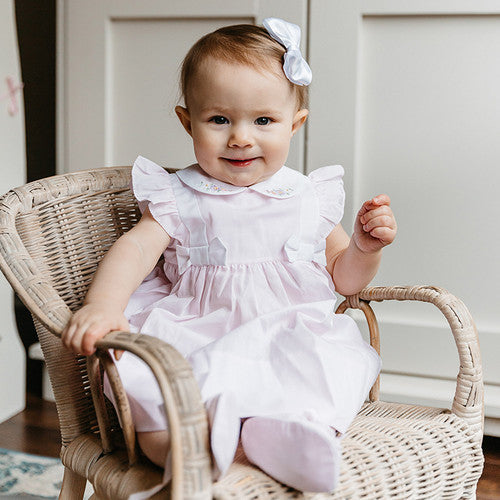 Feltman Brothers Pink Daisy Dress - Cullen's Babyland & Playland