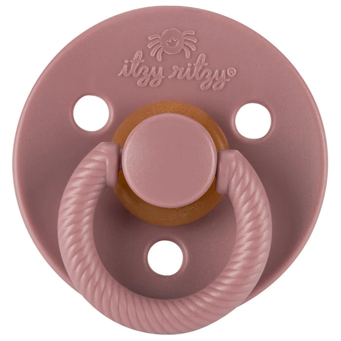 Itzy Ritzy Paci Set Blossom + Rosewood 6-18M