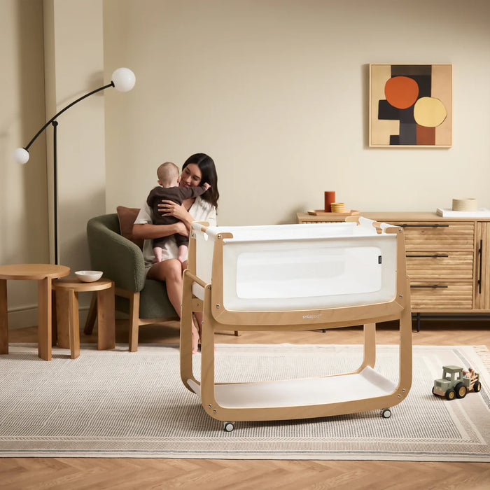 Snuz Pod Bedside Bassinet - Natural
