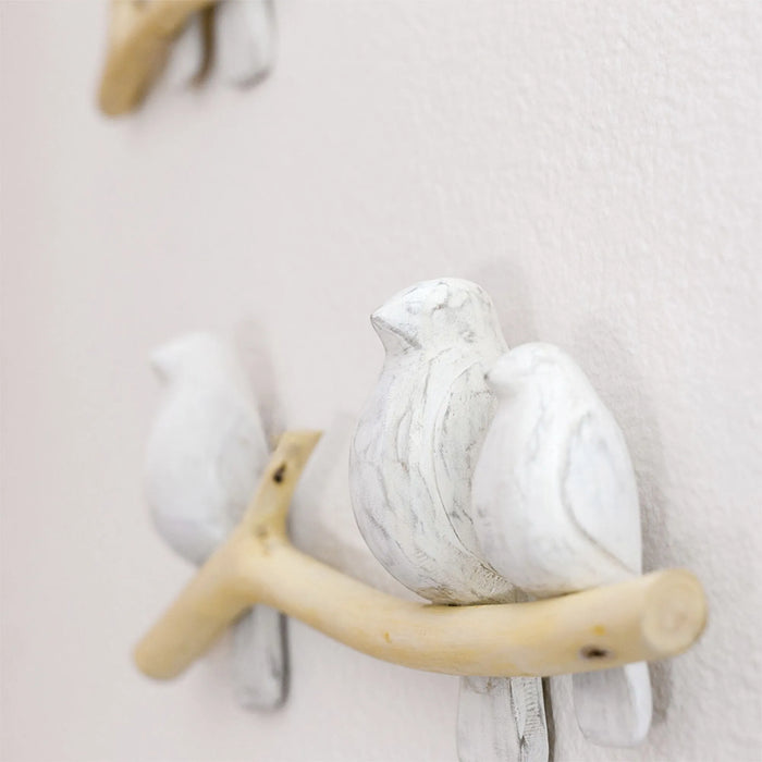 Crane Baby Perch Wall Decor 2Pc