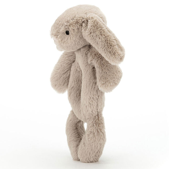 Jellycat Bashful Pink Bunny Ring Rattle