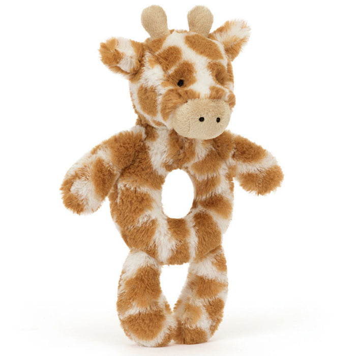 Jellycat Bashful Giraffe Ring Rattle
