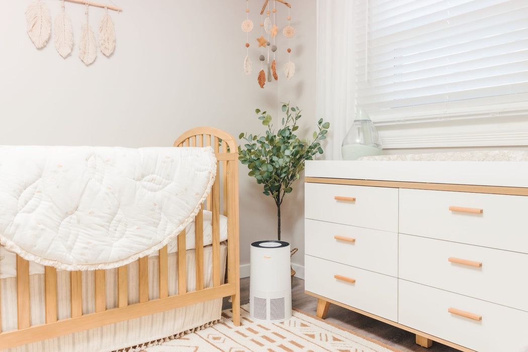 Crane Baby Natural Fringe Boho Crib Skirt