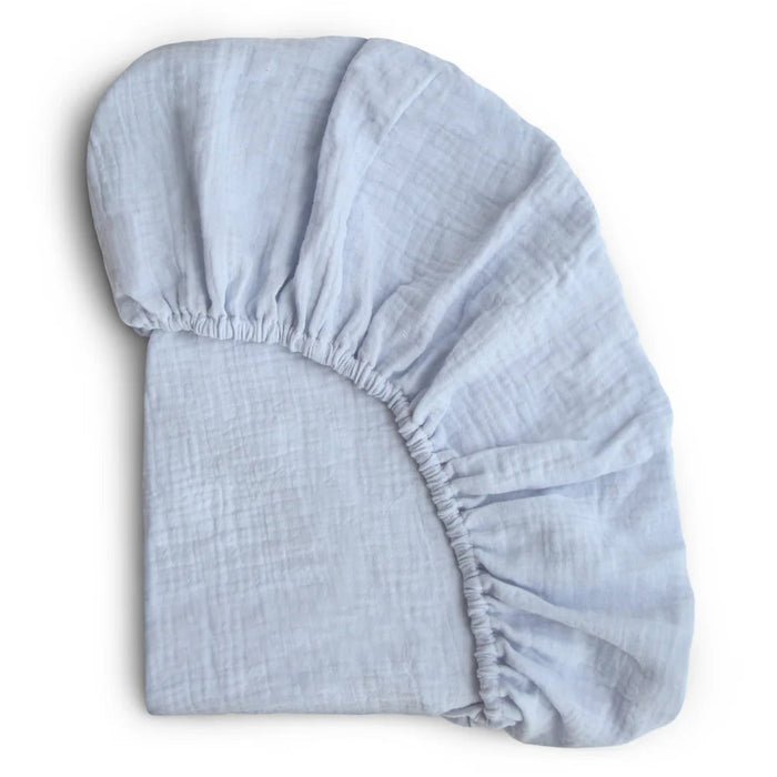 Mushie Mini Muslin Crib Sheet