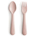 Mushie Dinnerware Fork & Spoon Set - Cullen's Babyland & Playland