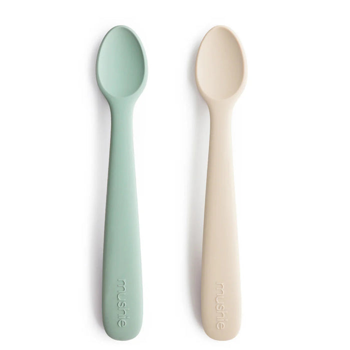 Mushie Silicone Feeding Spoons 2-Pack