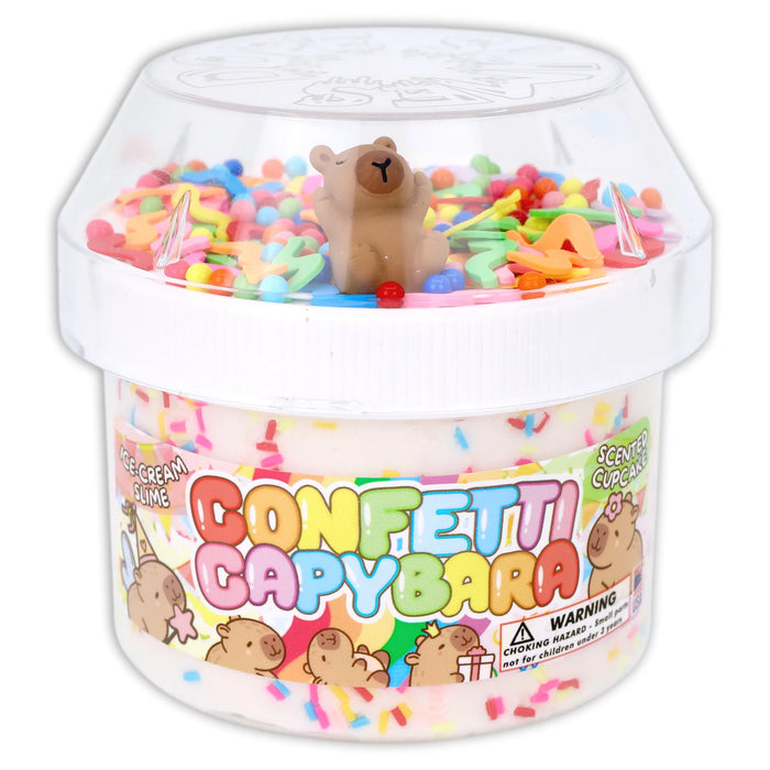 Dopeslime Confetti Capybara Ice Cream