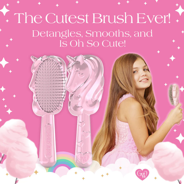 Glimmer Wish Unicorn Detangling Brush