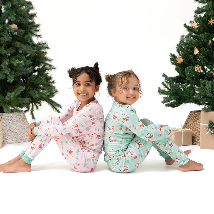 Angel Dear Golfing Santa and Elves L/S Loungewear Set