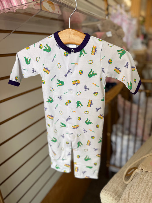 Cotton Peru Mardi Gras Playsuit