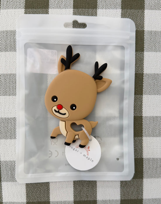 Sugar & Maple Reindeer Teether